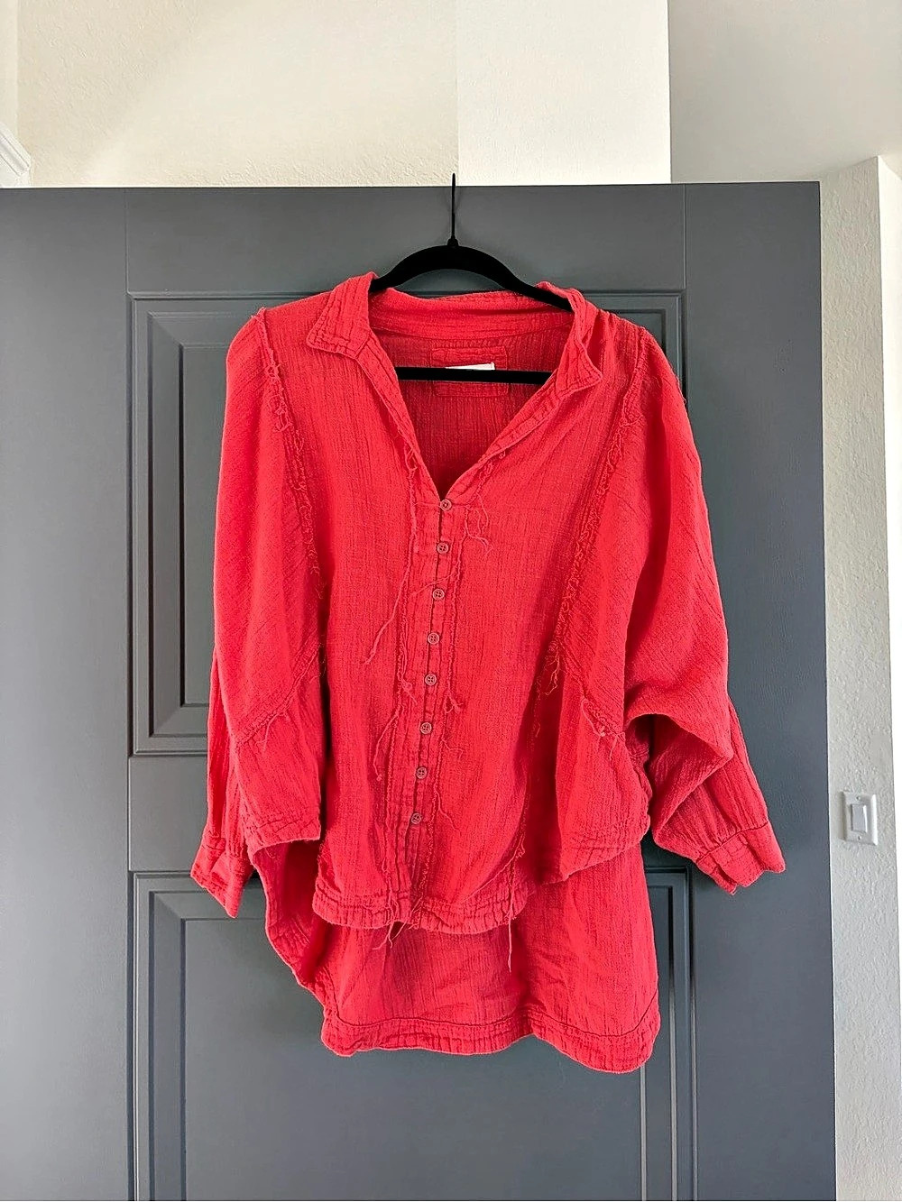 Free People We The Free Happy Days Top Red